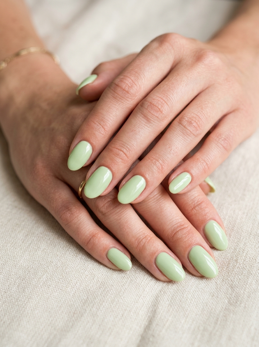Pistachio Nails